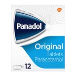 Panadol Original Paracetamol Tablets 12s