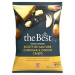 Morrisons The Best Mature Cheddar and Onion Crisps 125g