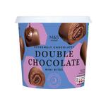 Marks and Spencer Double Chocolate Mini Bites 295g