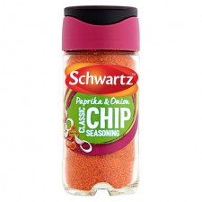 Schwartz Perfect Shake Classic Paprika and Onion Chip Seasoning Jar 55g