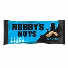 Nobbys Nuts Classic Salted Peanuts 24x50g carded