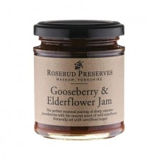 Rosebud Preserves Gooseberry and Elderflower Jam 227g