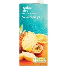 Sainsburys Tropical Juice 1L Carton
