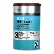 Marks and Spencer Decaf Americano Instant Micro Ground Coffee 100g