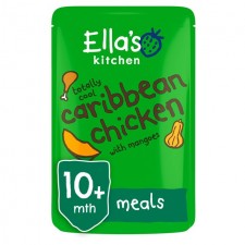 Ellas Kitchen Organic Caribbean Chicken with Mangoes 190g 10 Month