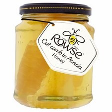 Rowse Cut Comb In Acacia Honey 340g jar