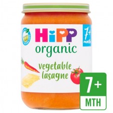 Hipp 7 Month Organic Vegetable Lasagne 190g