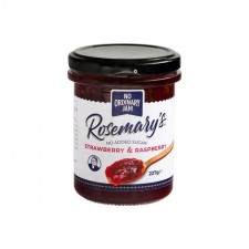 Rosemarys No Added Sugar Strawberry and Raspberry Spread 227g