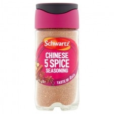 Schwartz Chinese 5 Spice Seasoning 58g Jar
