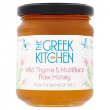 The Greek Kitchen Wild Thyme and Multifloral Raw Honey 250g