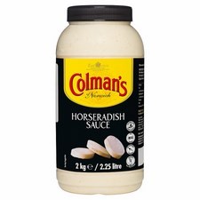 Catering Size Colmans Horseradish Sauce 2 Litre.