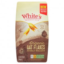 Whites Organic Oat Flakes 1kg