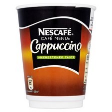Nescafe Cafe Menu Cappuccino Unsweetened Taste 8 Cup Pack x 4 Packs