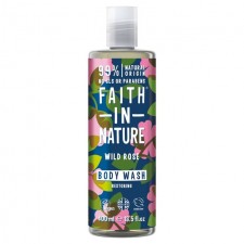 Faith in Nature Wild Rose Shower Gel Foam Bath 400ml