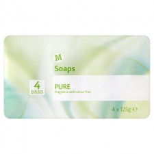 Morrisons Pure Soaps 4 x 125g