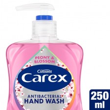 Carex Peony and Blossom Antibacterial Hand Wash 250ml