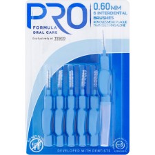 Tesco Pro Formula Interdental Brushes 0.60mm