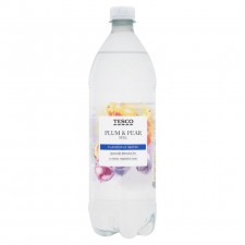Tesco Still Pear and Plum Flavoured Water 1 Litre
