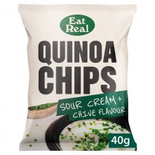 Eat Real Quinoa Sour Cream and Chive Chips 45g