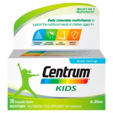 Centrum Kids Multivitamin Supplement Tablets 4 years+ 30 per pack