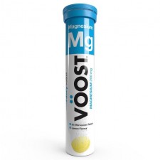 Voost Mg Lemon Magnesium Effervescent Tablets 200mg 20 per pack