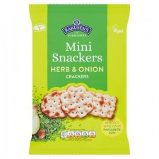 Rakusens Herbs and Onion Mini Snackers 85g