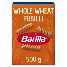 Barilla Whole Wheat Fusilli 500g