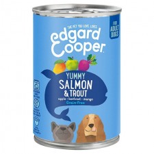 Edgard Cooper Adult Dog Food Salmon and Trout 400g