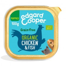 Edgard Cooper Puppy Dog Food Organic Chicken and Fish 100g