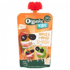 Organix Kids Apple and Mango Smash Pouch 100g