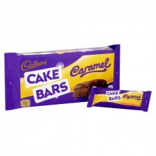 Cadbury Caramel Cake Bars 5 pack