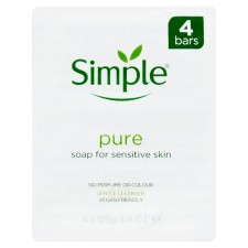 Simple Pure Soap 4x100g