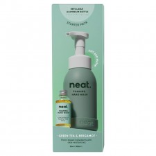 Neat Green Tea and Bergamot Refillable Foaming Hand Wash Starter Pack