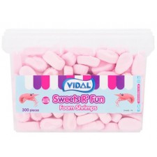 Vidal 300 Sweets R Fun Foam Shrimps 840g