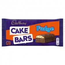 Cadbury Fudge Cake Bars 5 Pack