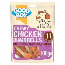 Good Boy Chewy Chicken Dumbbells 100g