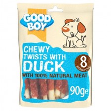 Good Boy Chewy Twists with Duck 90g